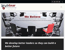 Tablet Screenshot of 4thgearconsulting.com
